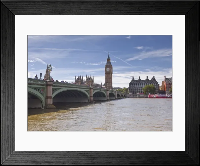 Framed Print : Westminster Bridge and the Houses of Parliament across the River Thames, London, England, United Kingdom, Europe Framed Print : Westminster Bridge and the Houses of Parliament across the River Thames, London, England, United Kingdom, Europe