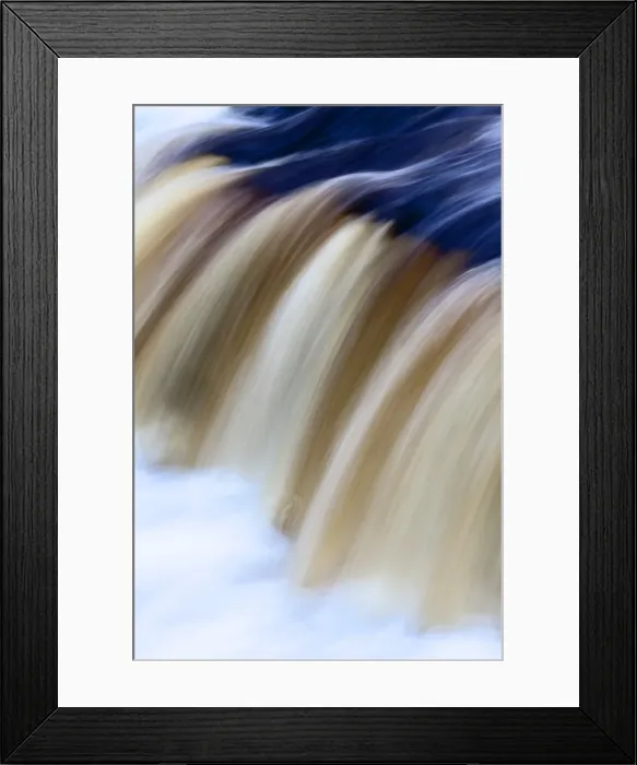 Framed Print : Abstract impression of Upper Aysgarth Falls, Wensleydale, North Yorkshire, England, United Kingdom, Europe Framed Print : Abstract impression of Upper Aysgarth Falls, Wensleydale, North Yorkshire, England, United Kingdom, Europe