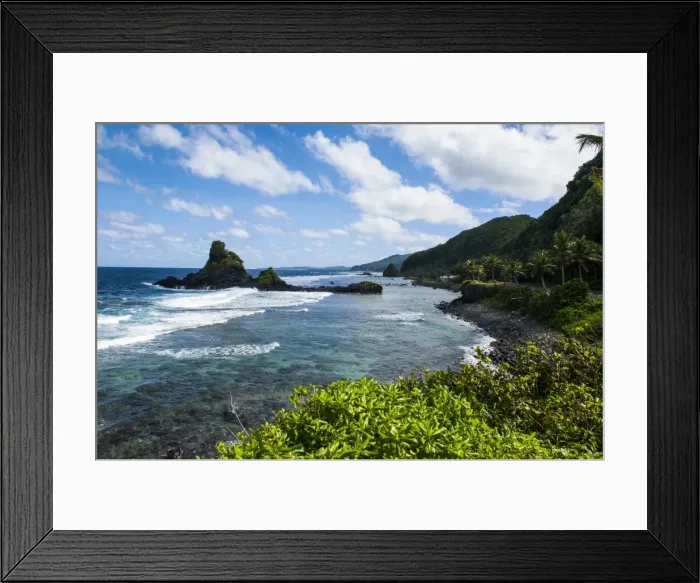 Framed Print : East Coast of Tutuila Island, American Samoa, South Pacific, Pacific Framed Print : East Coast of Tutuila Island, American Samoa, South Pacific, Pacific
