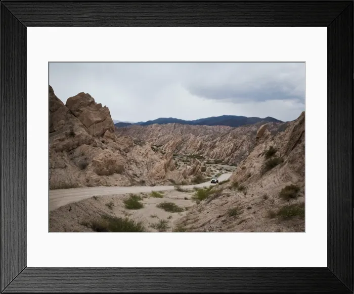 Framed Print : Landscape in Valles Calchaquies on the road between Cafayate and Cachi, Salta Province, Argentina, South America Framed Print : Landscape in Valles Calchaquies on the road between Cafayate and Cachi, Salta Province, Argentina, South America