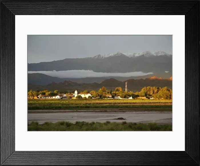 Framed Print : View over Molinos, Salta Province, Argentina, South America Framed Print : View over Molinos, Salta Province, Argentina, South America