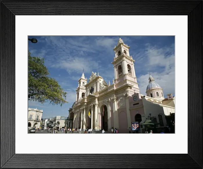 Framed Print : Iglesia Catedral, the main cathedral on 9 Julio Square, Salta City, Argentina, South America Framed Print : Iglesia Catedral, the main cathedral on 9 Julio Square, Salta City, Argentina, South America
