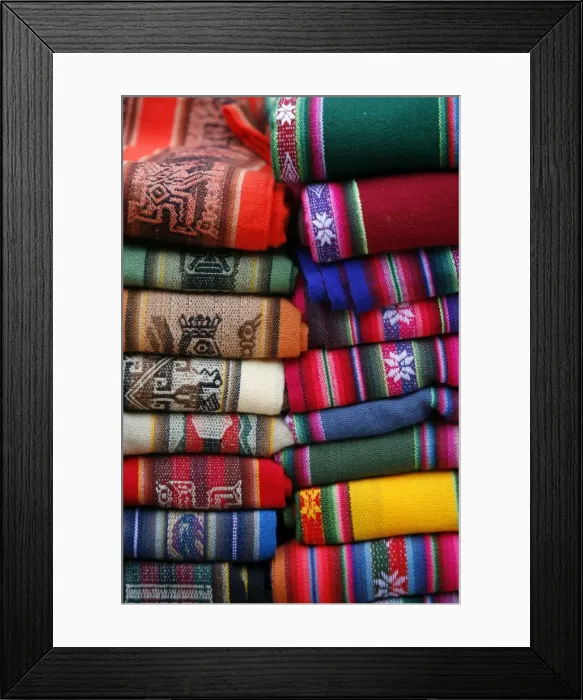 Framed Print : Local carpets made of llama and alpaca wool for sale at the market in Purmamarca, Quebrada de Humahuaca, Jujuy Province, Argentina, South America Framed Print : Local carpets made of llama and alpaca wool for sale at the market in Purmamarca, Quebrada de Humahuaca, Jujuy Province, Argentina, South America