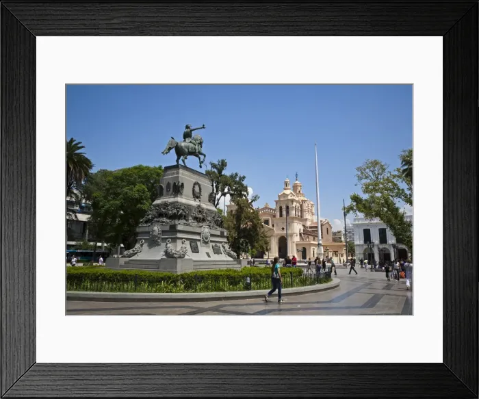 Framed Print : Plaza San Martin, Cordoba City, Cordoba Province, Argentina, South America, South America Framed Print : Plaza San Martin, Cordoba City, Cordoba Province, Argentina, South America, South America