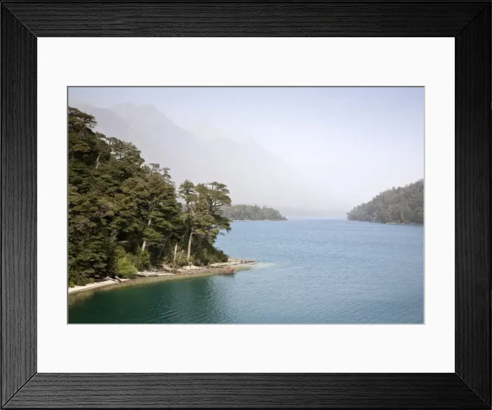 Framed Print : Correntoso Lake along the Seven Lakes route, Patagonia, Argentina, South America Framed Print : Correntoso Lake along the Seven Lakes route, Patagonia, Argentina, South America