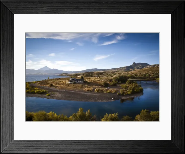 Framed Print : View over Lanin volcano and Lago Huechulafquen, Lanin National Park, Patagonia, Argentina, South America Framed Print : View over Lanin volcano and Lago Huechulafquen, Lanin National Park, Patagonia, Argentina, South America