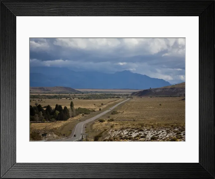 Framed Print : View over Ruta 40, Patagonia, Argentina, South America Framed Print : View over Ruta 40, Patagonia, Argentina, South America