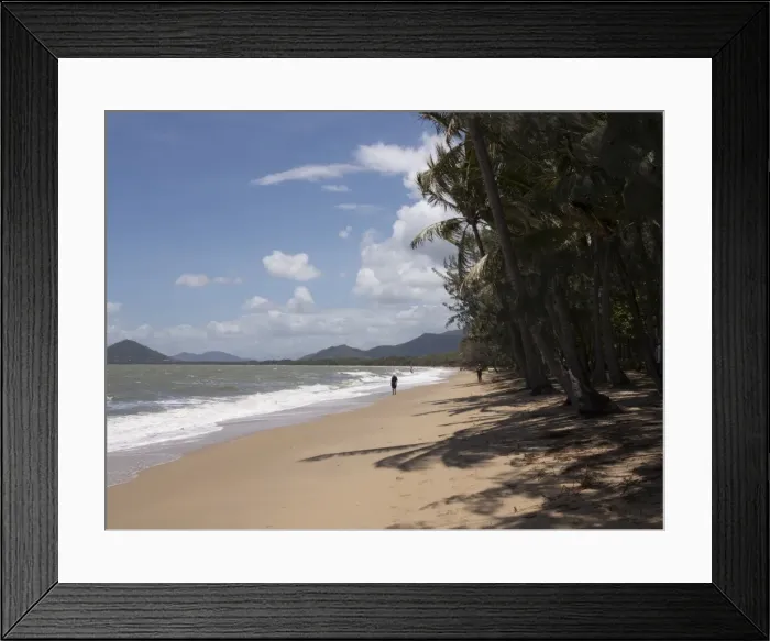 Framed Print : Beach at Palm Cove, Cairns, North Queensland, Australia, Pacific Framed Print : Beach at Palm Cove, Cairns, North Queensland, Australia, Pacific
