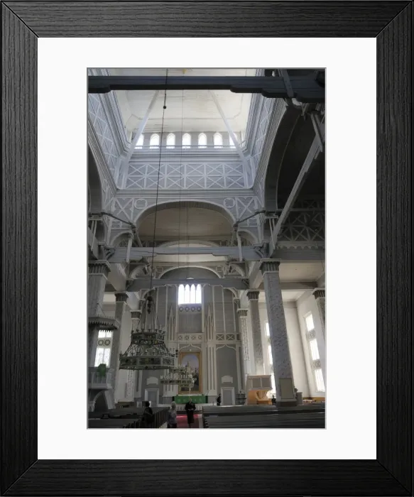Framed Print : Interior view of Kerimaki church, the largest wooden church in the world, built in 1847, near Savonlinna, Finland, Scandinavia, Europe Framed Print : Interior view of Kerimaki church, the largest wooden church in the world, built in 1847, near Savonlinna, Finland, Scandinavia, Europe