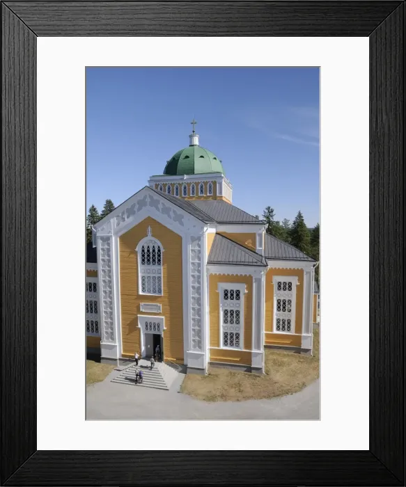 Framed Print : Kerimaki church, the largest wooden church in the world, built in 1847, near Savonlinna, Finland, Scandinavia, Europe Framed Print : Kerimaki church, the largest wooden church in the world, built in 1847, near Savonlinna, Finland, Scandinavia, Europe