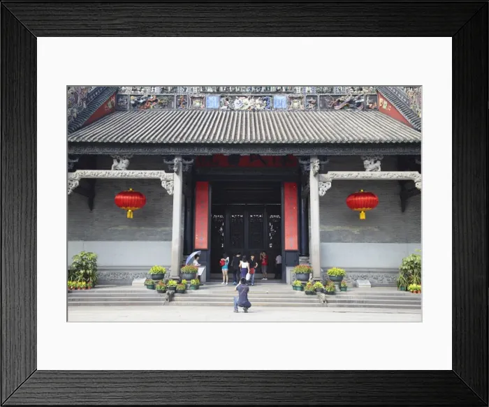 Framed Print : People at Chen Clan Academy, Guangzhou, Guangdong, China, Asia Framed Print : People at Chen Clan Academy, Guangzhou, Guangdong, China, Asia