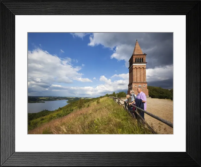 Framed Print : View from Himmelbjerget (Sky mountain) over Julso Lake, near Silkeborg, Lake District, Jutland, Denmark, Scandinavia, Europe Framed Print : View from Himmelbjerget (Sky mountain) over Julso Lake, near Silkeborg, Lake District, Jutland, Denmark, Scandinavia, Europe