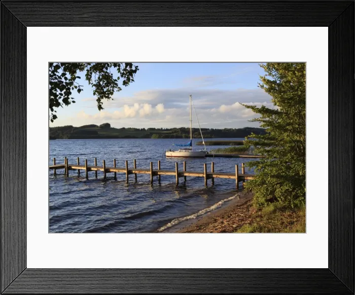 Framed Print : Yacht on Julso Lake, near Silkeborg, Lake District, Jutland, Denmark, Scandinavia, Europe Framed Print : Yacht on Julso Lake, near Silkeborg, Lake District, Jutland, Denmark, Scandinavia, Europe