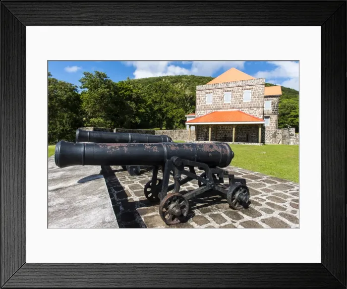 Framed Print : Old British Fort Shirley, Dominica, West Indies, Caribbean, Central America Framed Print : Old British Fort Shirley, Dominica, West Indies, Caribbean, Central America