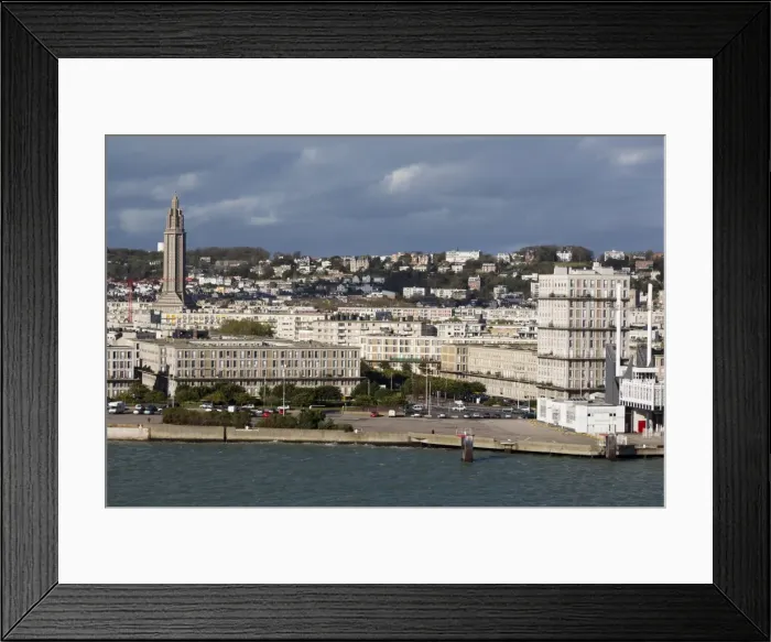 Framed Print : Downtown Le Havre, Normandy, France, Europe Framed Print : Downtown Le Havre, Normandy, France, Europe