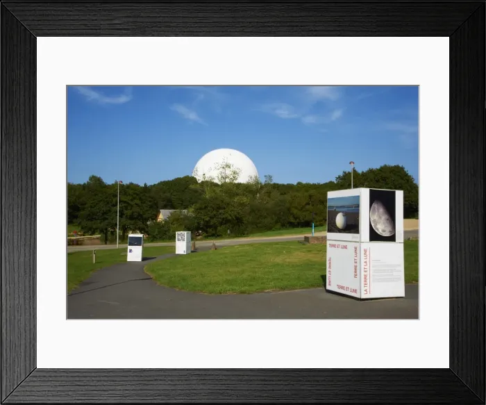 Framed Print : Parc of Radome, Planetarium of Brittany, Cite des Telecoms, Pleumeur Bodou, Cotes d Armor, Brittany, France, Europe Framed Print : Parc of Radome, Planetarium of Brittany, Cite des Telecoms, Pleumeur Bodou, Cotes d Armor, Brittany, France, Europe