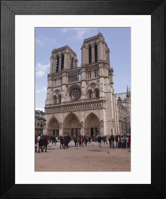 Framed Print : Notre Dame de Paris cathedral on the Ile de la Cite, Paris, France, Europe Framed Print : Notre Dame de Paris cathedral on the Ile de la Cite, Paris, France, Europe