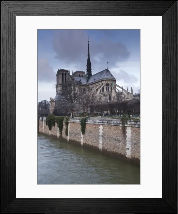 Framed Print : Notre Dame de Paris cathedral, Paris, France, Europe