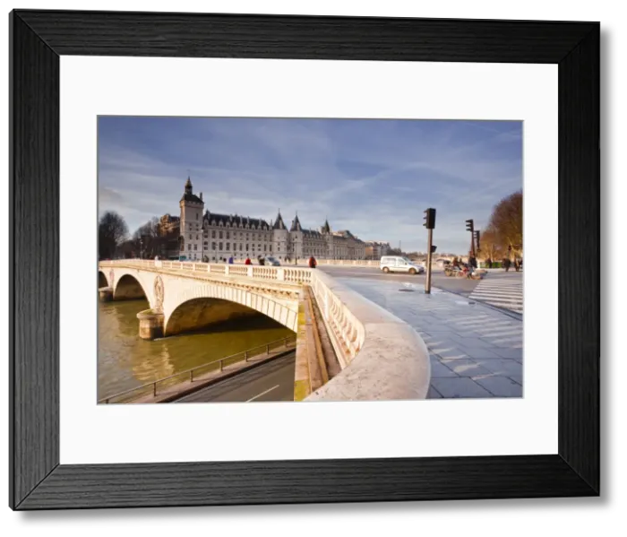 Framed Print : The Conciergerie palace on the Ile de la Cite, Paris, France, Europe Framed Print : The Conciergerie palace on the Ile de la Cite, Paris, France, Europe