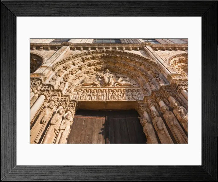 Framed Print : The tympanum on the west front of Chartres Cathedral, UNESCO World Heritage Site, Chartres, Eure-et-Loir, Centre, France, Europe Framed Print : The tympanum on the west front of Chartres Cathedral, UNESCO World Heritage Site, Chartres, Eure-et-Loir, Centre, France, Europe