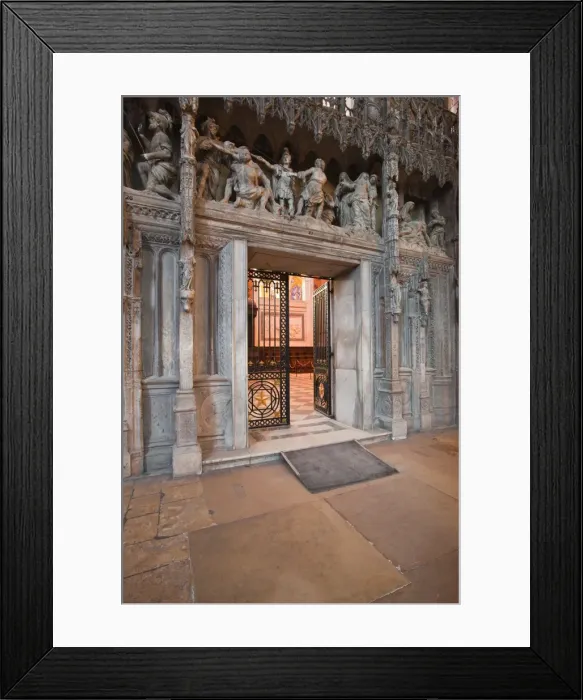 Framed Print : The entrance to the choir in Chartres Cathedral, UNESCO World Heritage Site, Chartres, Eure-et-Loir, Centre, France, Europe Framed Print : The entrance to the choir in Chartres Cathedral, UNESCO World Heritage Site, Chartres, Eure-et-Loir, Centre, France, Europe