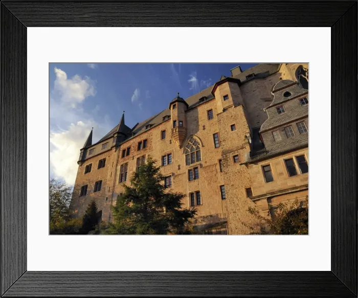 Framed Print : Landgrave castle, University Museum of Cultural History, in sunset light, Marburg, Hesse, Germany, Europe Framed Print : Landgrave castle, University Museum of Cultural History, in sunset light, Marburg, Hesse, Germany, Europe