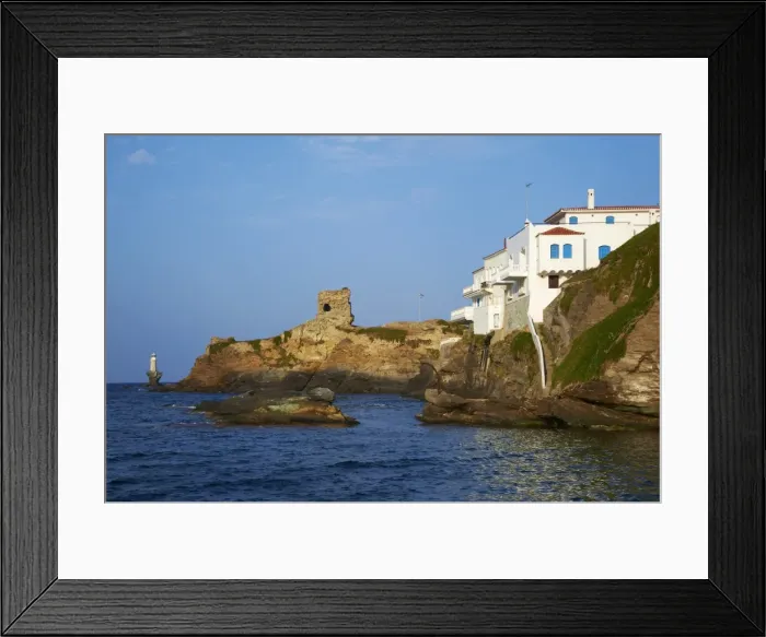 Framed Print : Hora, Andros Island, Cyclades, Greek Islands, Greece, Europe
