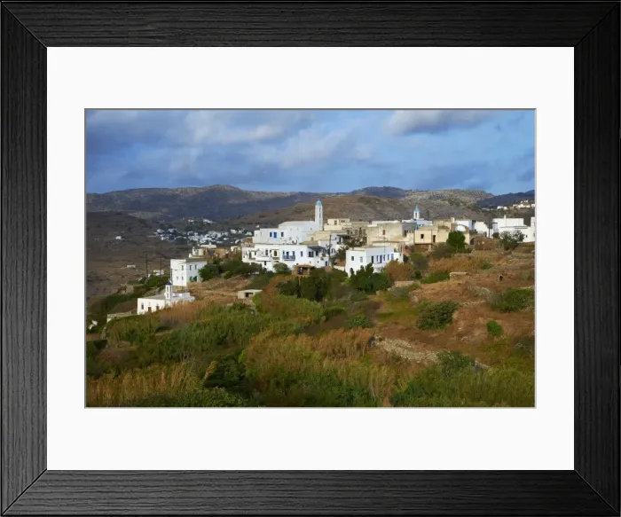 Framed Print : Tarapados village, Tinos, Cyclades, Greek Islands, Greece, Europe Framed Print : Tarapados village, Tinos, Cyclades, Greek Islands, Greece, Europe