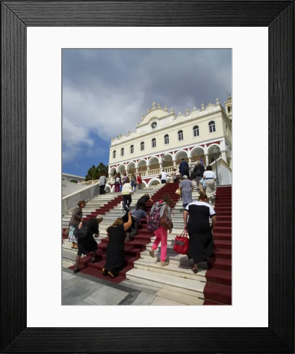 Framed Print : Panagia Evangelistria church, Hora, Tinos, Cyclades, Greek Islands, Greece, Europe Framed Print : Panagia Evangelistria church, Hora, Tinos, Cyclades, Greek Islands, Greece, Europe