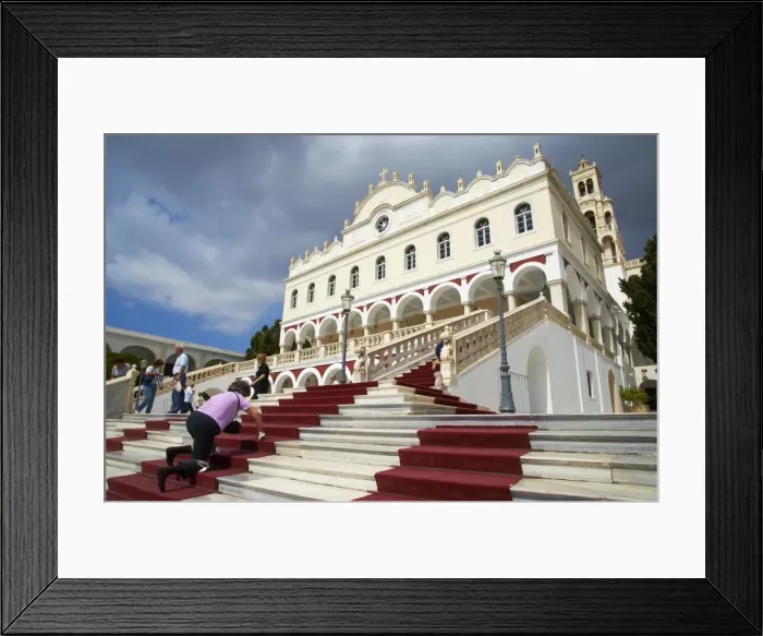 Framed Print : Panagia Evangelistria church, Hora, Tinos, Cyclades, Greek Islands, Greece, Europe Framed Print : Panagia Evangelistria church, Hora, Tinos, Cyclades, Greek Islands, Greece, Europe