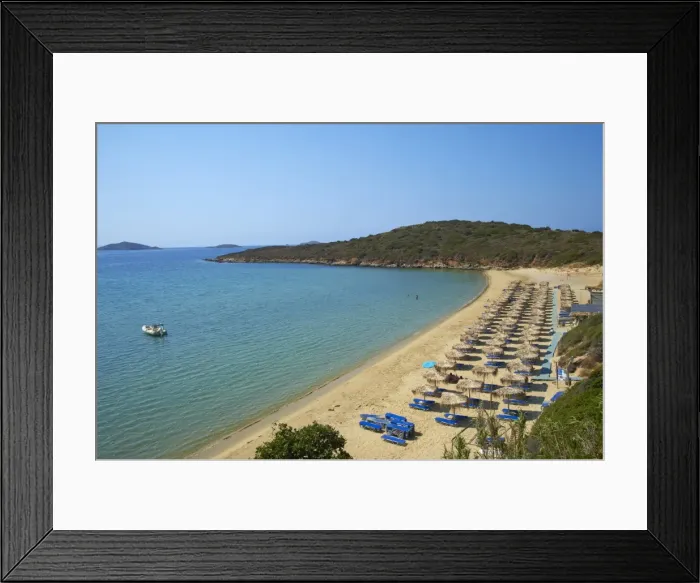 Framed Print : Agios Petros beach, Andros Island, Cyclades, Greek Islands, Greece, Europe Framed Print : Agios Petros beach, Andros Island, Cyclades, Greek Islands, Greece, Europe