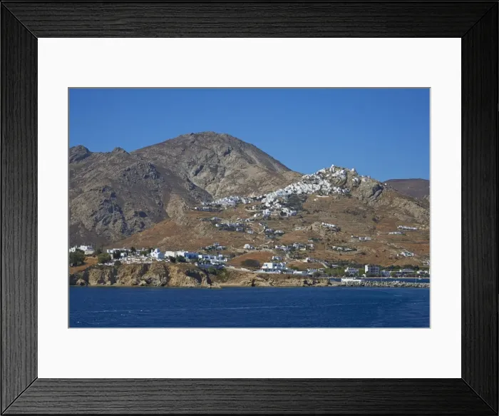 Framed Print : Hora, the main town on a rocky spur, Serifos, Cyclades, Greek Islands, Greece, Europe Framed Print : Hora, the main town on a rocky spur, Serifos, Cyclades, Greek Islands, Greece, Europe