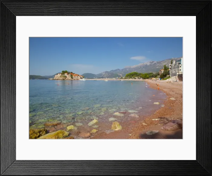 Framed Print : Sveti Stefan, Budva Bay, The Budva Riviera, Montenegro, Europe Framed Print : Sveti Stefan, Budva Bay, The Budva Riviera, Montenegro, Europe