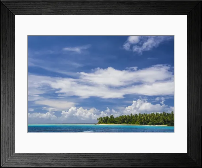 Framed Print : Little islet in the Ant Atoll, Pohnpei, Micronesia, Pacific Framed Print : Little islet in the Ant Atoll, Pohnpei, Micronesia, Pacific