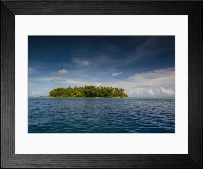 Framed Print : Little islet in the Ant Atoll, Pohnpei, Micronesia, Pacific Framed Print : Little islet in the Ant Atoll, Pohnpei, Micronesia, Pacific