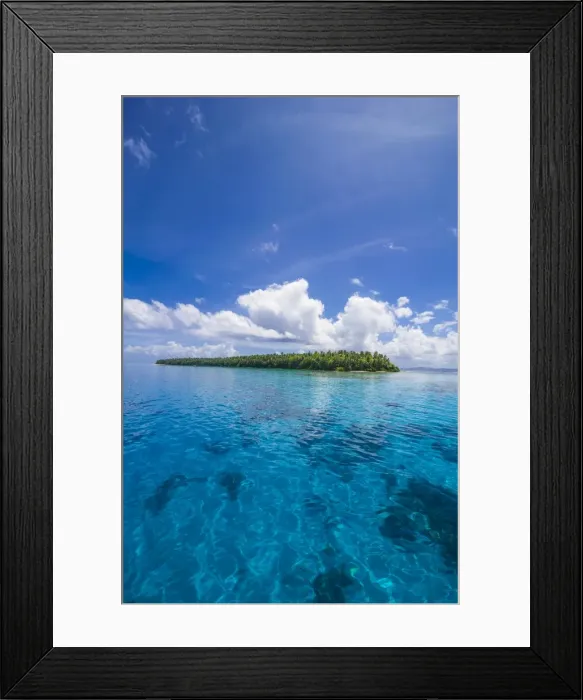 Framed Print : Little islet in the Ant Atoll, Pohnpei, Micronesia, Pacific Framed Print : Little islet in the Ant Atoll, Pohnpei, Micronesia, Pacific
