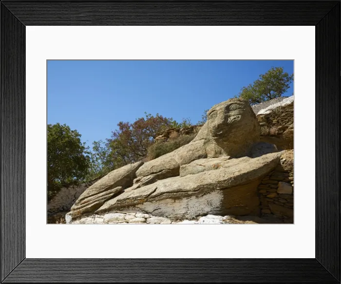 Framed Print : The ancient Lion of Kea dating from 600BC, one of the oldest sculptures in Greece, Ioulis (Khora), Kea Island, Cyclades, Greek Islands, Greece, Europe Framed Print : The ancient Lion of Kea dating from 600BC, one of the oldest sculptures in Greece, Ioulis (Khora), Kea Island, Cyclades, Greek Islands, Greece, Europe