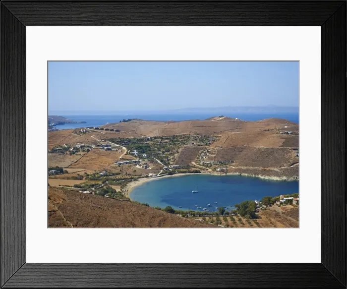 Framed Print : The beach of Otzias, Agios Sostis, Kea Island, Cyclades, Greek Islands, Greece, Europe Framed Print : The beach of Otzias, Agios Sostis, Kea Island, Cyclades, Greek Islands, Greece, Europe