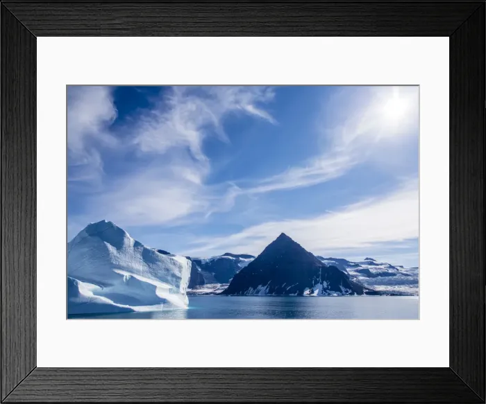 Framed Print : Huge iceberg, Scoresbysund, Northeast Greenland, Polar Regions Framed Print : Huge iceberg, Scoresbysund, Northeast Greenland, Polar Regions
