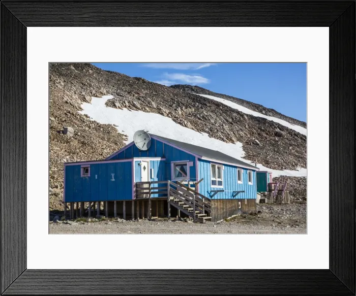 Framed Print : Inuit village, Ittoqqortoormiit, Scoresbysund, Northeast Greenland, Polar Regions Framed Print : Inuit village, Ittoqqortoormiit, Scoresbysund, Northeast Greenland, Polar Regions