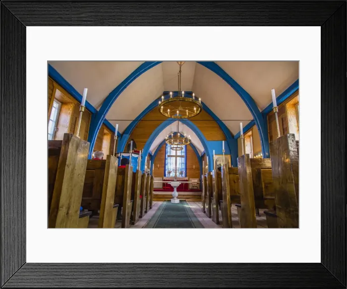 Framed Print : Inuit village church, Ittoqqortoormiit, Scoresbysund, Northeast Greenland, Polar Regions Framed Print : Inuit village church, Ittoqqortoormiit, Scoresbysund, Northeast Greenland, Polar Regions