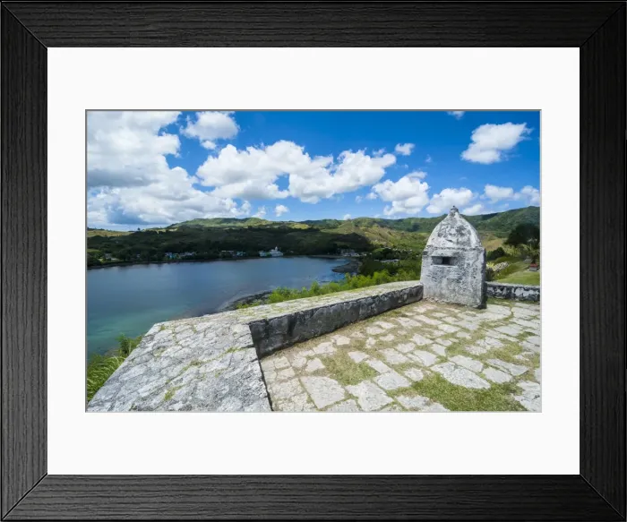 Framed Print : Fort Soledad looking over Umatac Bay, Guam, US Territory, Central Pacific, Pacific Framed Print : Fort Soledad looking over Umatac Bay, Guam, US Territory, Central Pacific, Pacific
