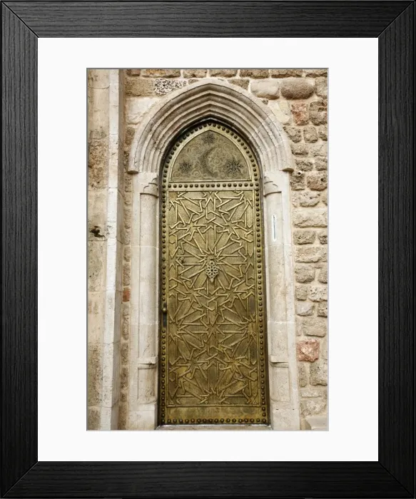 Framed Print : Door detail at Old Jaffa, Tel Aviv, Israel, Middle East Framed Print : Door detail at Old Jaffa, Tel Aviv, Israel, Middle East
