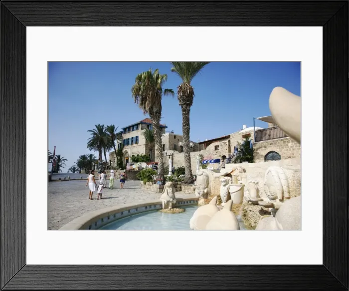 Framed Print : Kdumim Square in Old Jaffa, Tel Aviv, Israel, Middle East Framed Print : Kdumim Square in Old Jaffa, Tel Aviv, Israel, Middle East