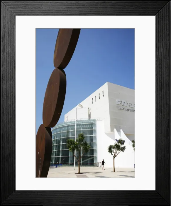 Framed Print : Habima Theater, Israels national theater, Tel Aviv, Israel, Middle East Framed Print : Habima Theater, Israels national theater, Tel Aviv, Israel, Middle East