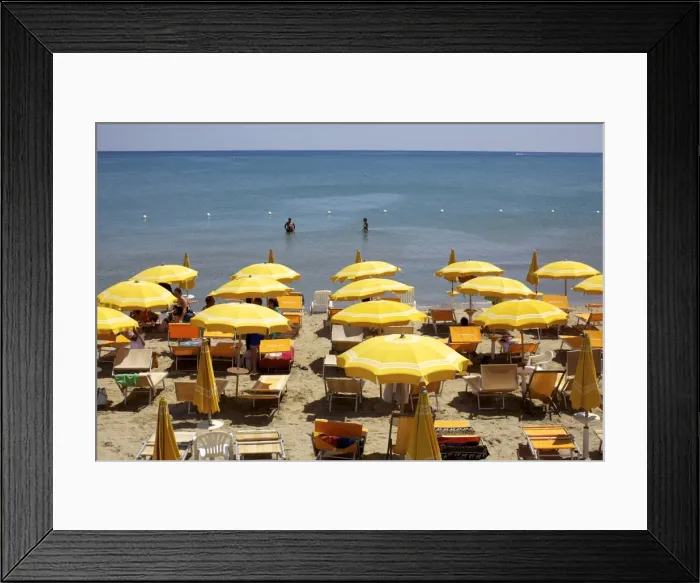 Framed Print : A classical Lido on the Ionian Sea, on the Basilcata south coast, Italy, Europe Framed Print : A classical Lido on the Ionian Sea, on the Basilcata south coast, Italy, Europe