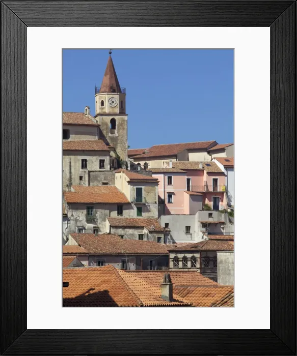 Framed Print : The small town of Maratea, on the Tyrrhenian Sea, Basilicata, Italy, Europe Framed Print : The small town of Maratea, on the Tyrrhenian Sea, Basilicata, Italy, Europe