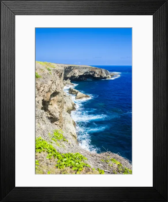 Framed Print : Banzai cliffs on Saipan, Northern Marianas, Central Pacific, Pacific Framed Print : Banzai cliffs on Saipan, Northern Marianas, Central Pacific, Pacific
