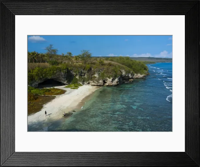 Framed Print : Ladder Beach, Saipan, Northern Marianas, Central Pacific, Pacific Framed Print : Ladder Beach, Saipan, Northern Marianas, Central Pacific, Pacific