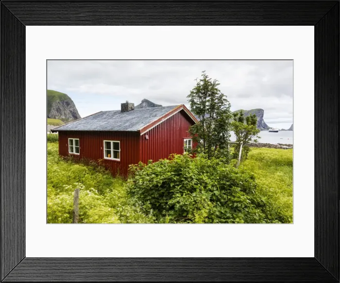 Framed Print : Norwegian summer homes in the town of Vaeroya, Nordland, Norway, Scandinavia, Europe Framed Print : Norwegian summer homes in the town of Vaeroya, Nordland, Norway, Scandinavia, Europe